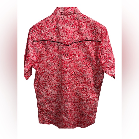 Men’s RU Western Dress Shirt University Fit Size M - Picture 2 of 7